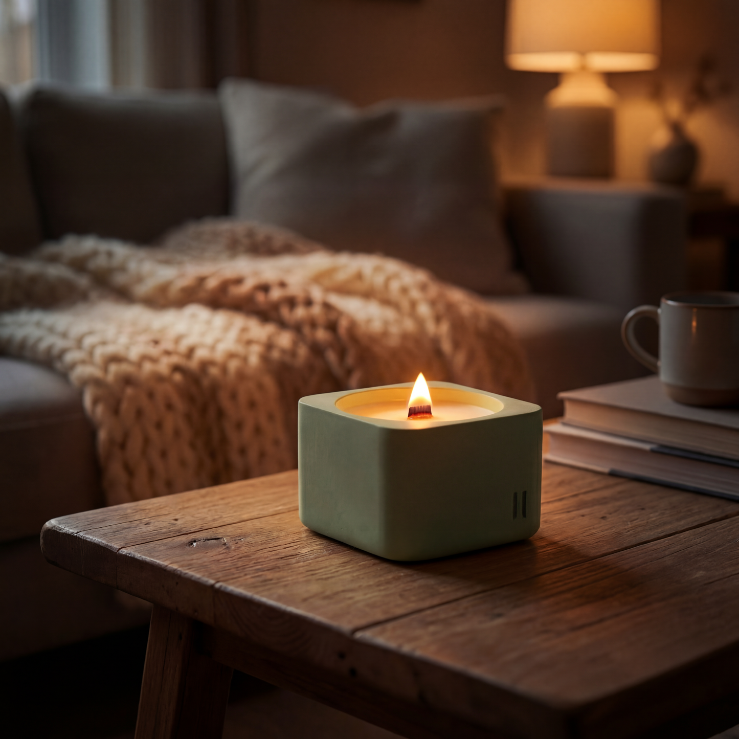 Framelle Classic Serisi Dekoratif Mum (200Gr-Soya Wax)