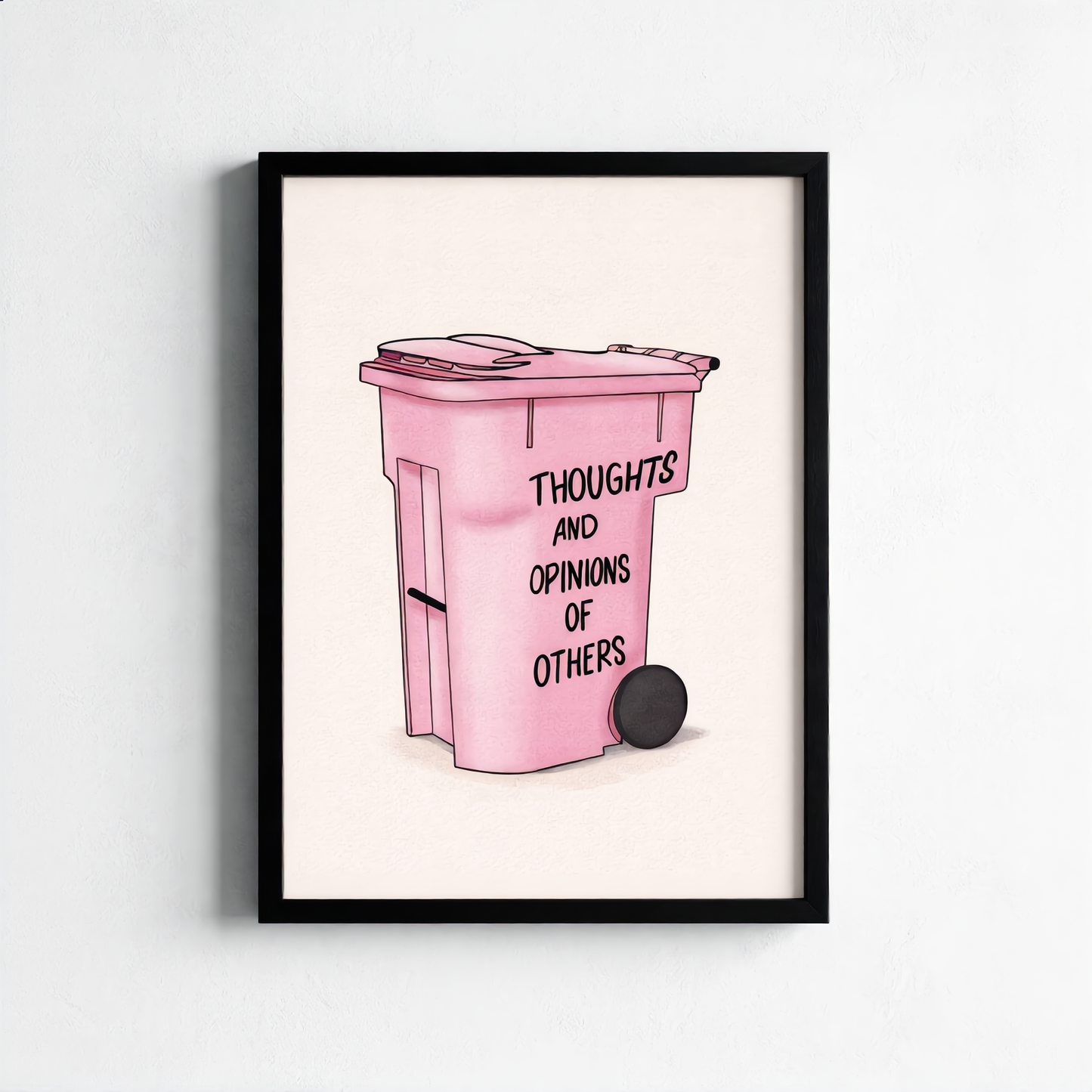 “Pink Basket” – Poster Tablo | Framelle