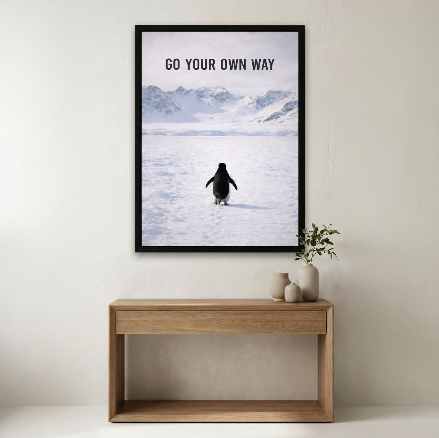 “GO YOUR OWN WAY.” – Poster Tablo | Framelle