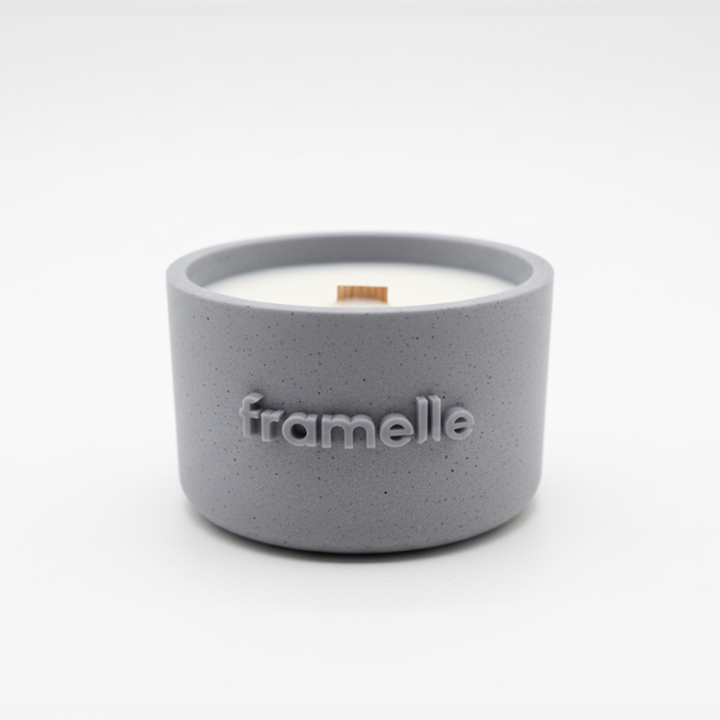Odun Kokulu Mum 750gr (100 Saat) - Framelle XL Serisi