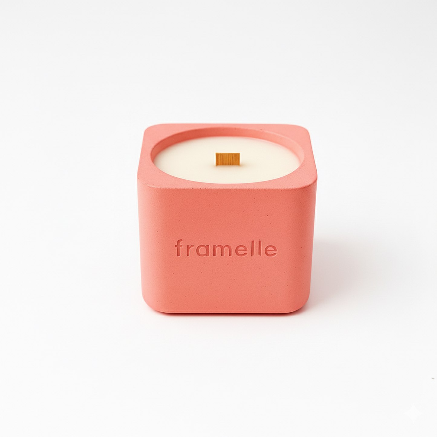 Odun Kokulu Mum 300gr (40 Saat) - Framelle Signature Serisi