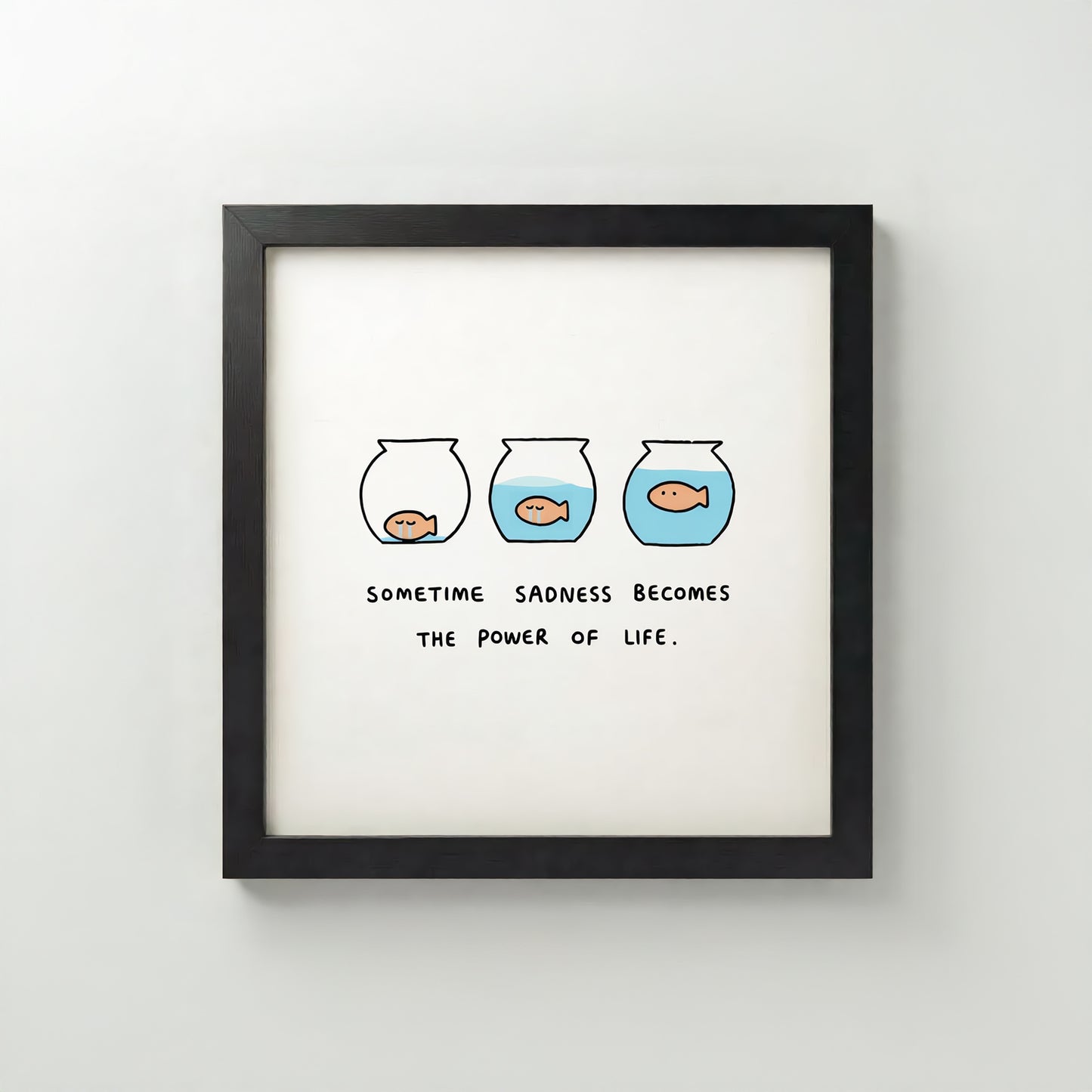 “sometime sadness becomes the power of life.” – Poster Tablo | Framelle