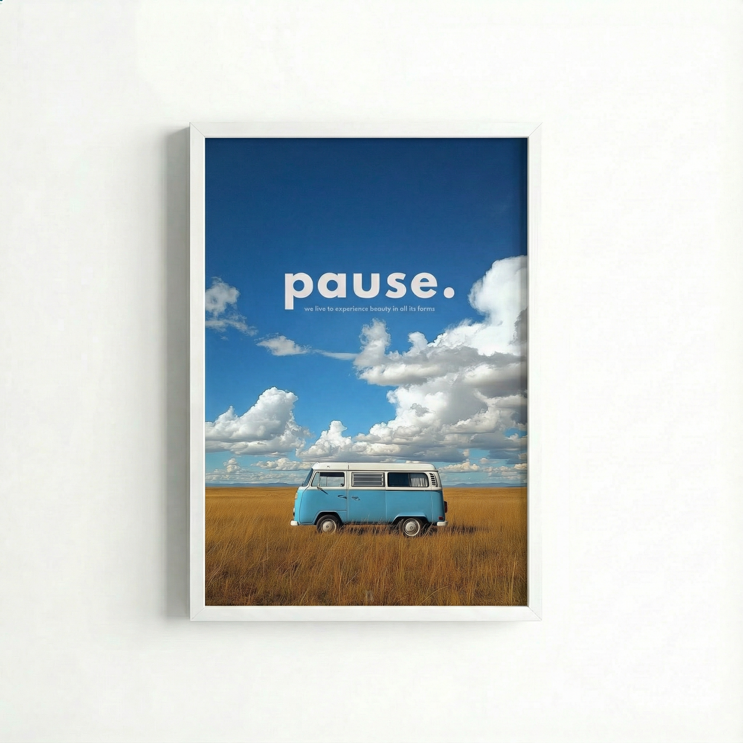 “pause.” – Poster Tablo | Framelle